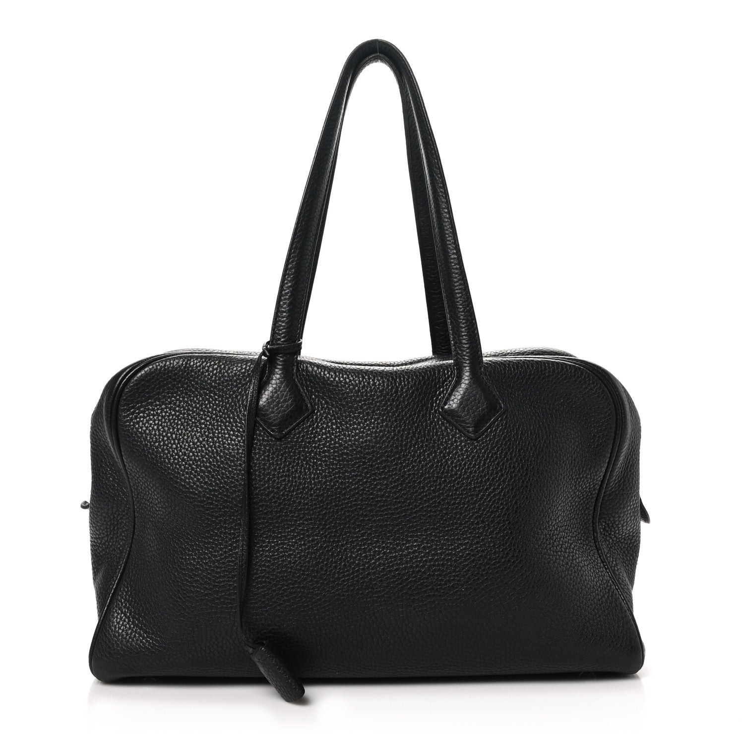 Hermes Taurillon Clemence Victoria II 35 Black 1 of 13