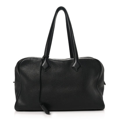 Hermes Taurillon Clemence Victoria II 35 Black 1 of 13