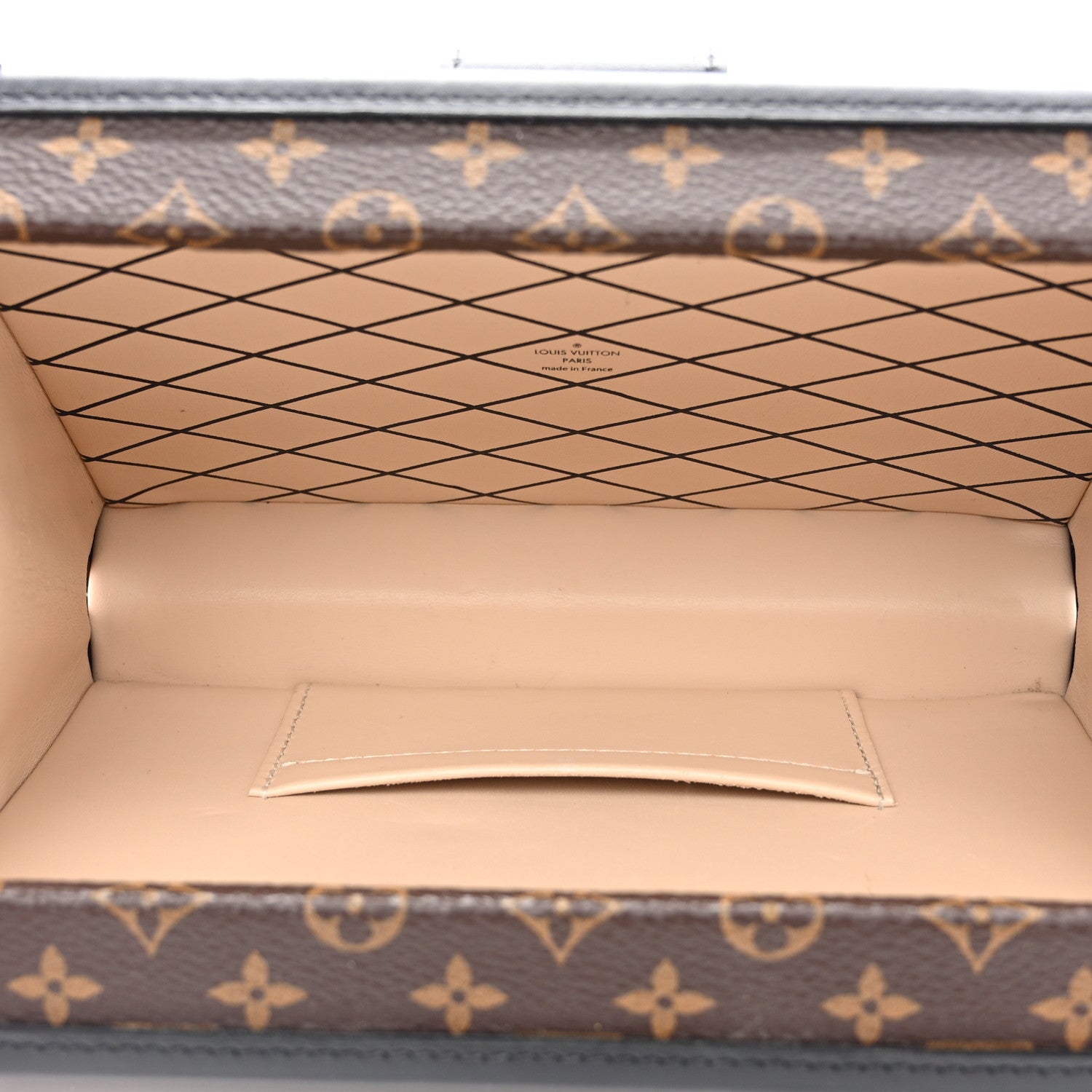 Louis Vuitton Monogram Petite Malle Black 5 of 13