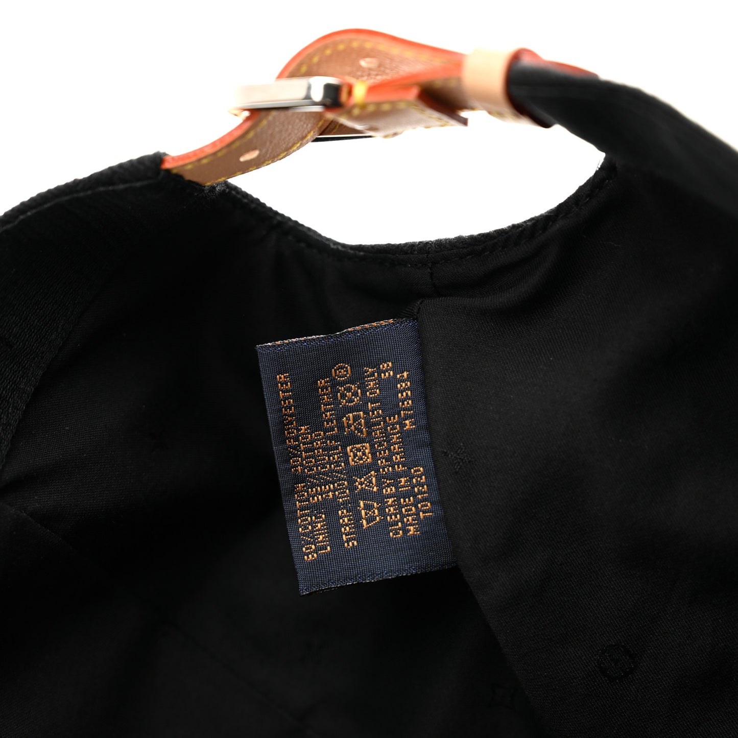 Monogram Essential Cap 58 Black