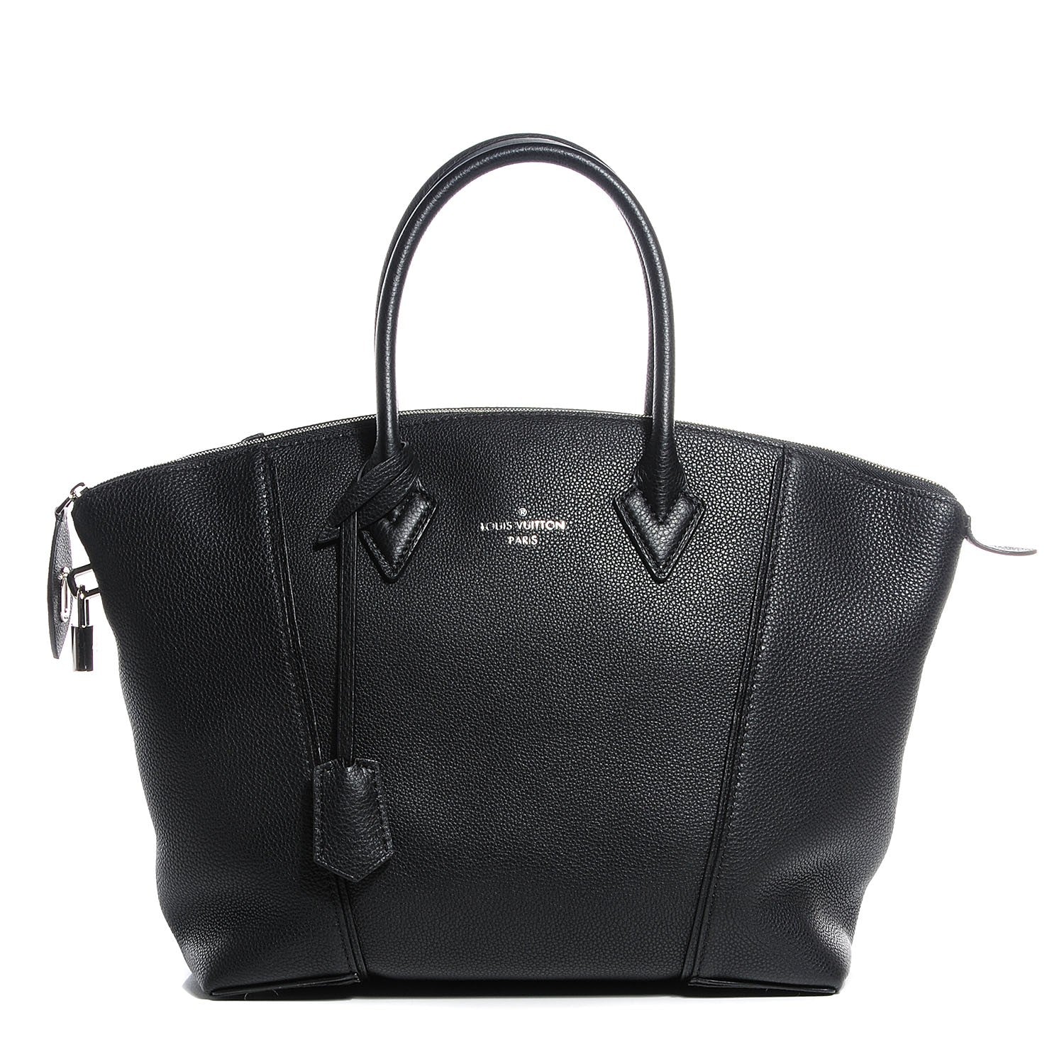 Louis Vuitton Cuir Taurillon Soft Lockit PM Black 1 of 8