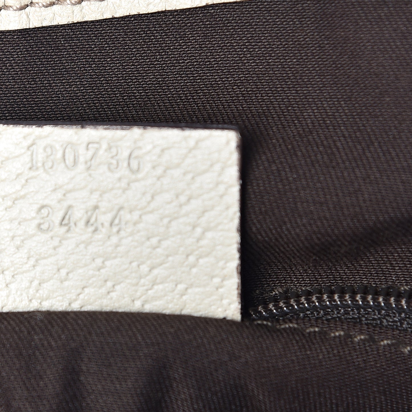 Monogram Medium Abbey Shoulder Bag Off White