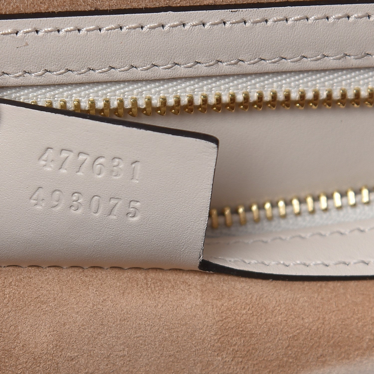 Gucci Calfskin Maxi Sylvie Top Handle Bag White 7 of 12