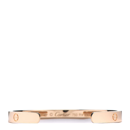 Cartier 18K Yellow Gold LOVE Cuff Bracelet 18 3 of 5