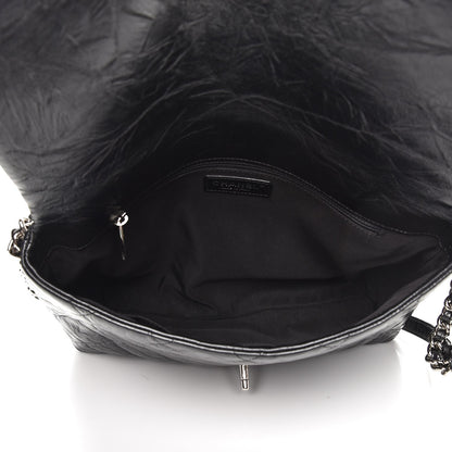 Chanel Crackled Aged Calfskin Big Bang Flap Black 5 of 8