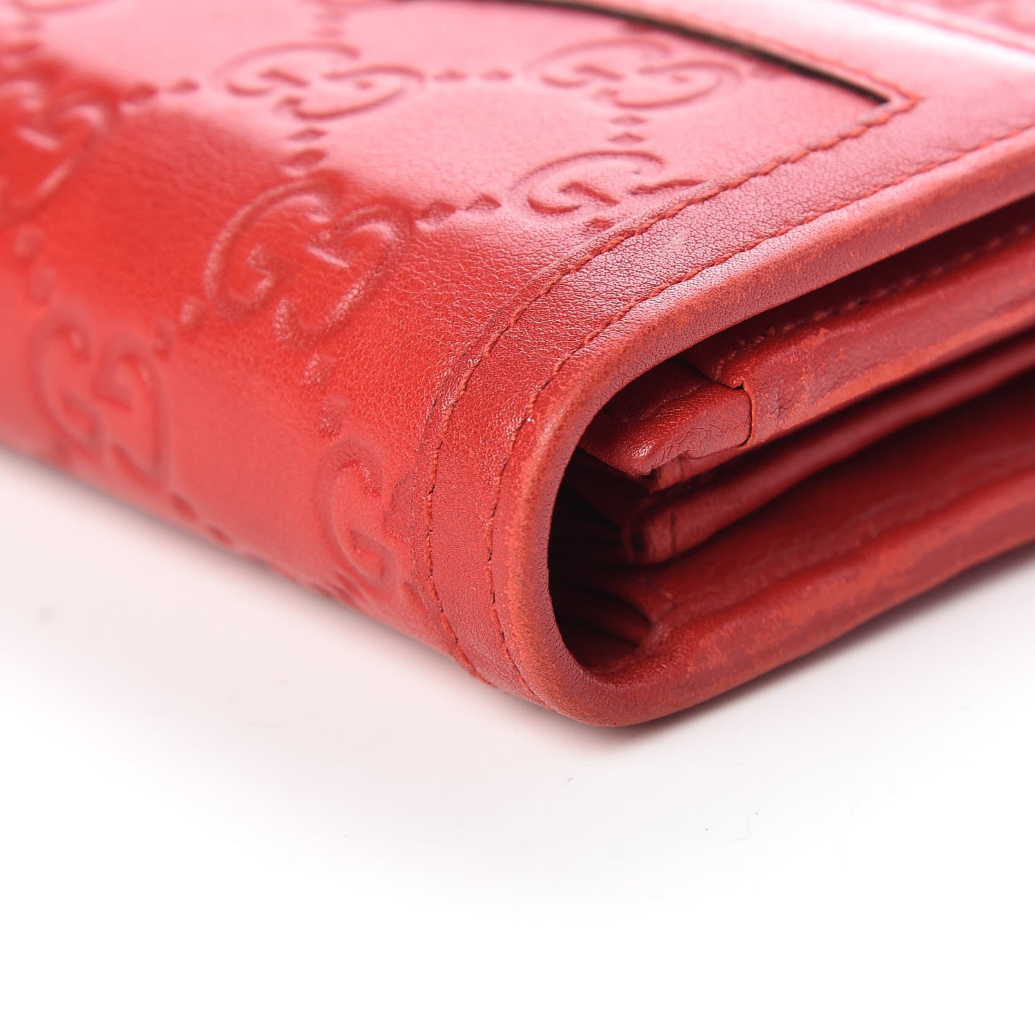Gucci Guccissima Sukey Continental Wallet Tabasco 12 of 12