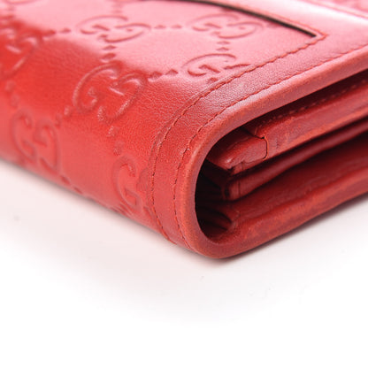 Gucci Guccissima Sukey Continental Wallet Tabasco 12 of 12