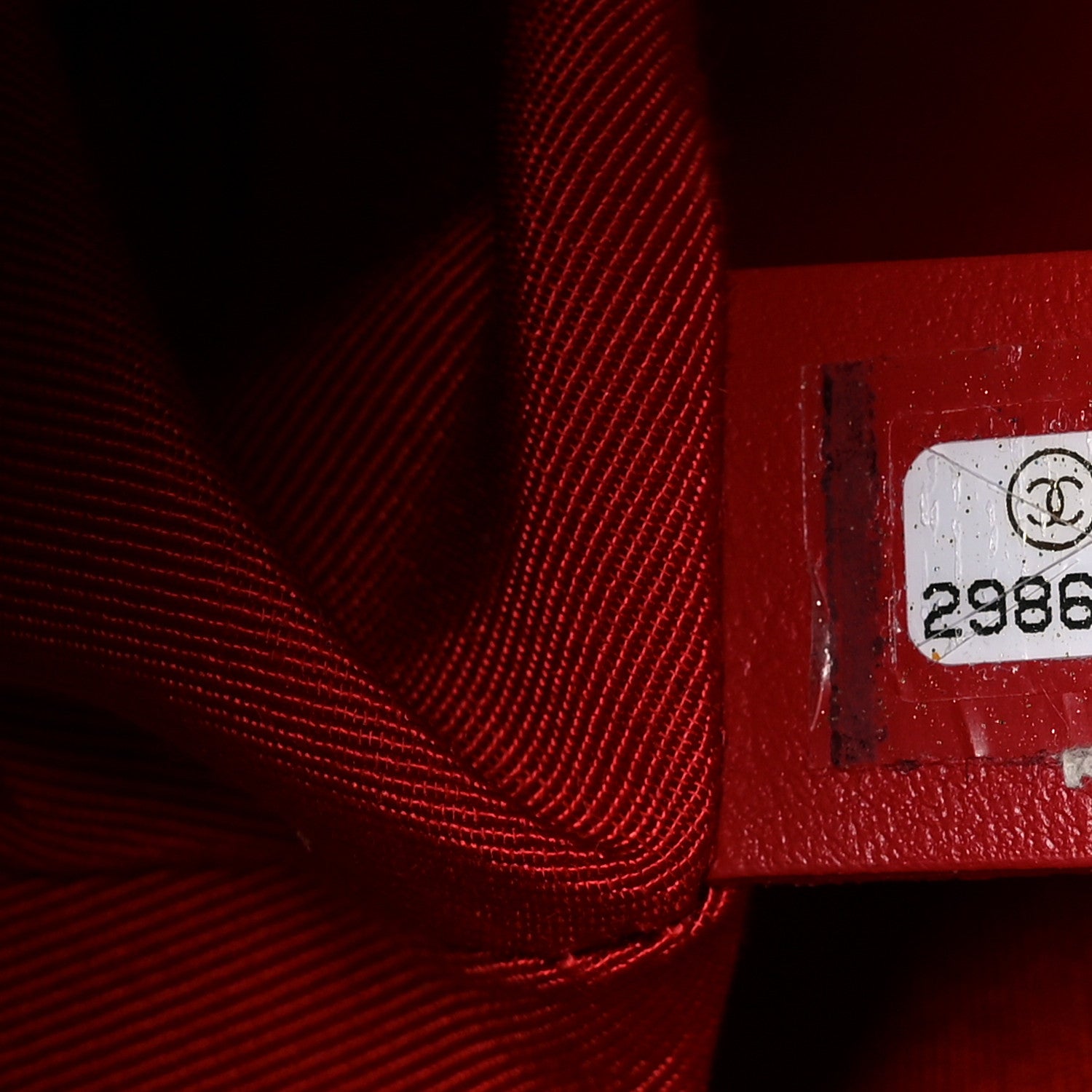 Chanel Lambskin Quilted CC Dweller Drawstring Bucket Bag Red 7 of 12