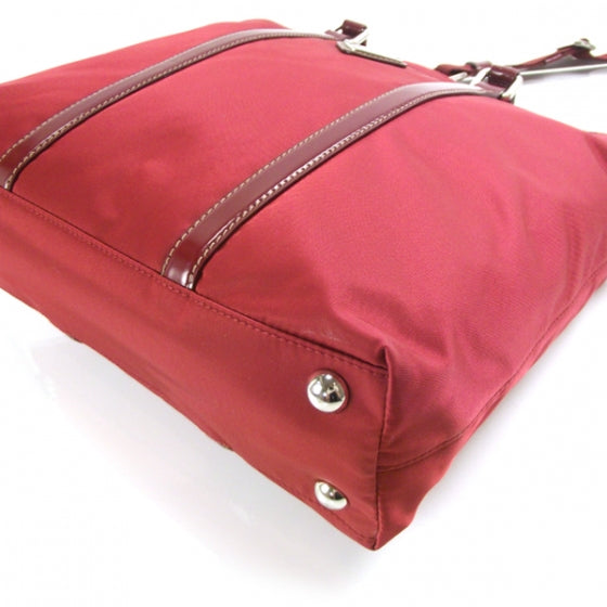 Prada Nylon Tessuto Rosso Tote Bag 5 of 11