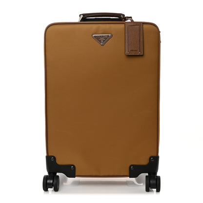 Prada Tessuto Nylon Saffiano Travel Trolley Tabacco 1 of 12