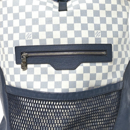 Louis Vuitton Damier Coastline Azur Matchpoint Backpack Black 8 of 14