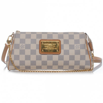 Louis Vuitton Damier Azur Eva Clutch 1 of 7