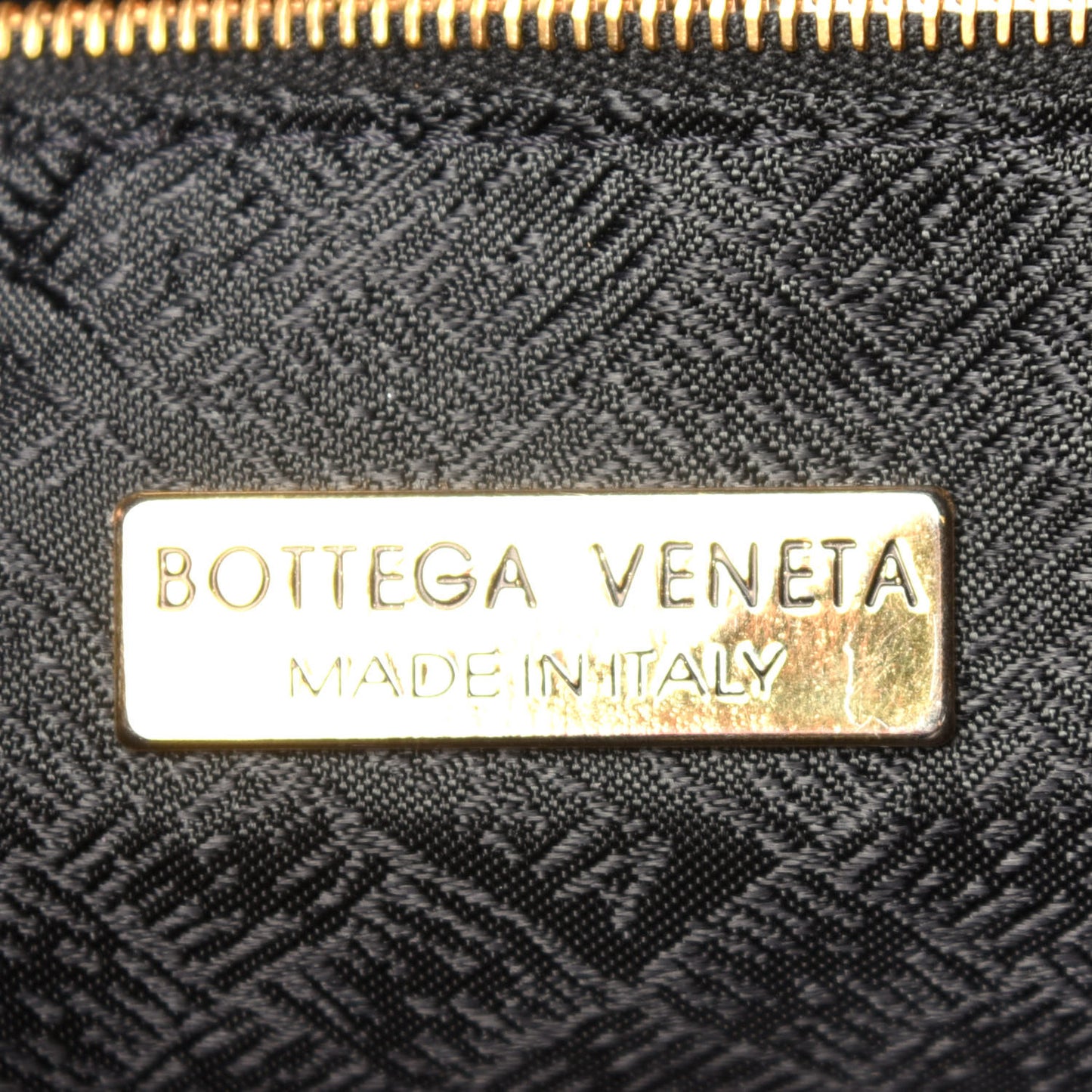 Nappa Intrecciato Tote Black