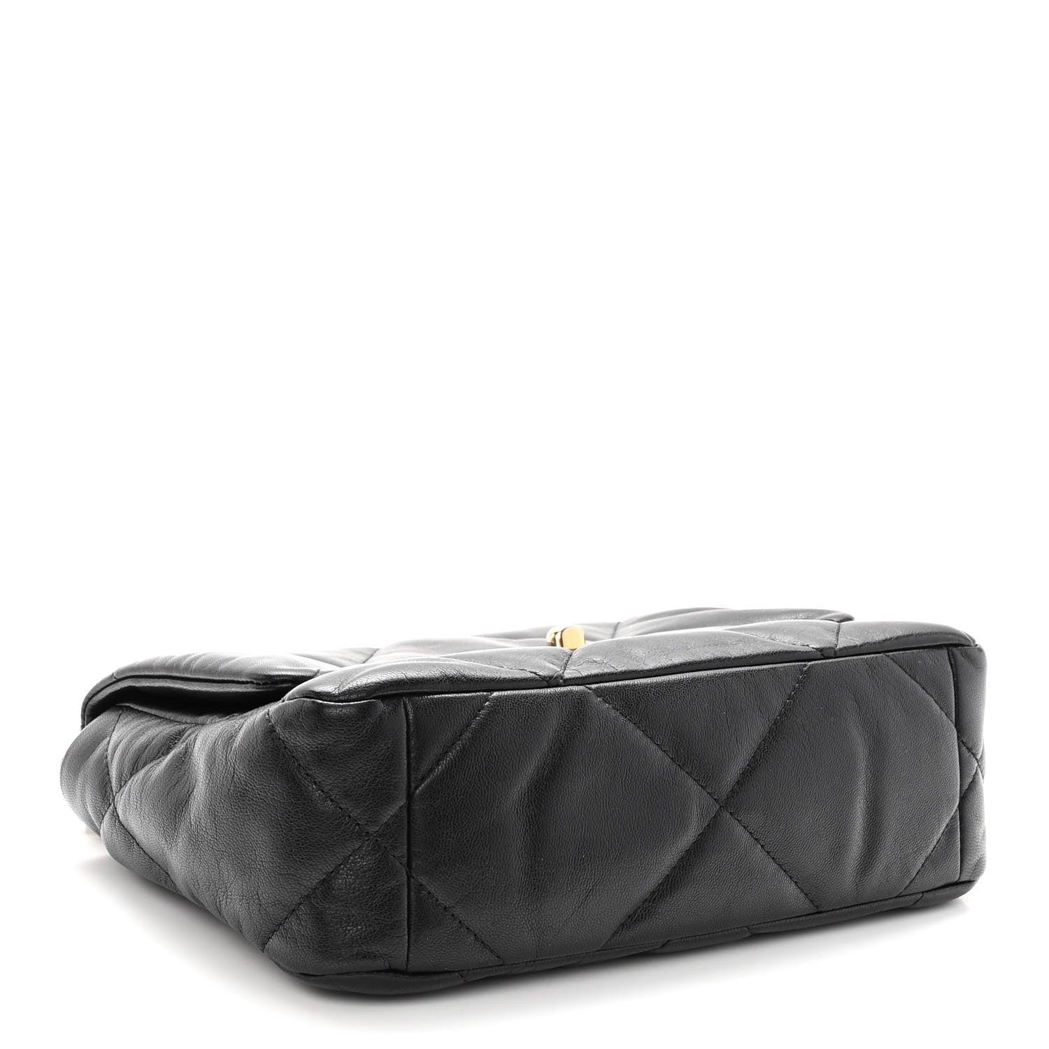 Chanel Lambskin Quilted Medium Chanel 19 Flap Black 4 of 9