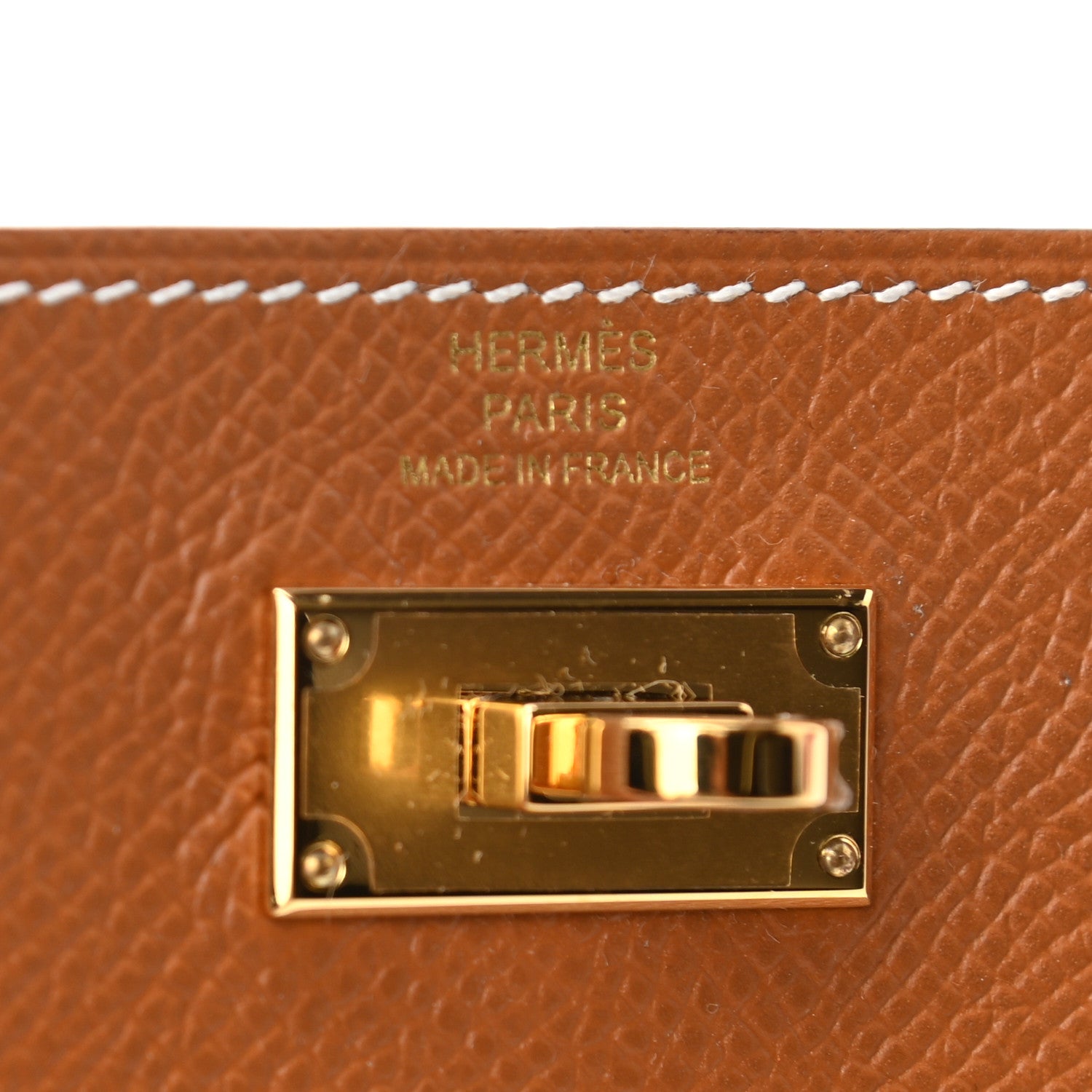 Hermes Epsom Kelly Pocket Compact Wallet Gold 6 of 7