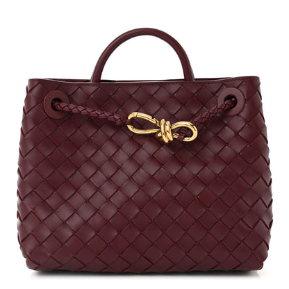 Bottega Veneta Nappa Intrecciato Small Andiamo Shoulder Bag Barolo 1 of 9