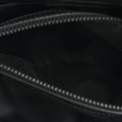 Saint Laurent Calfskin Y Quilted Monogram Monochrome Small Loulou Chain Satchel Black 6 of 17