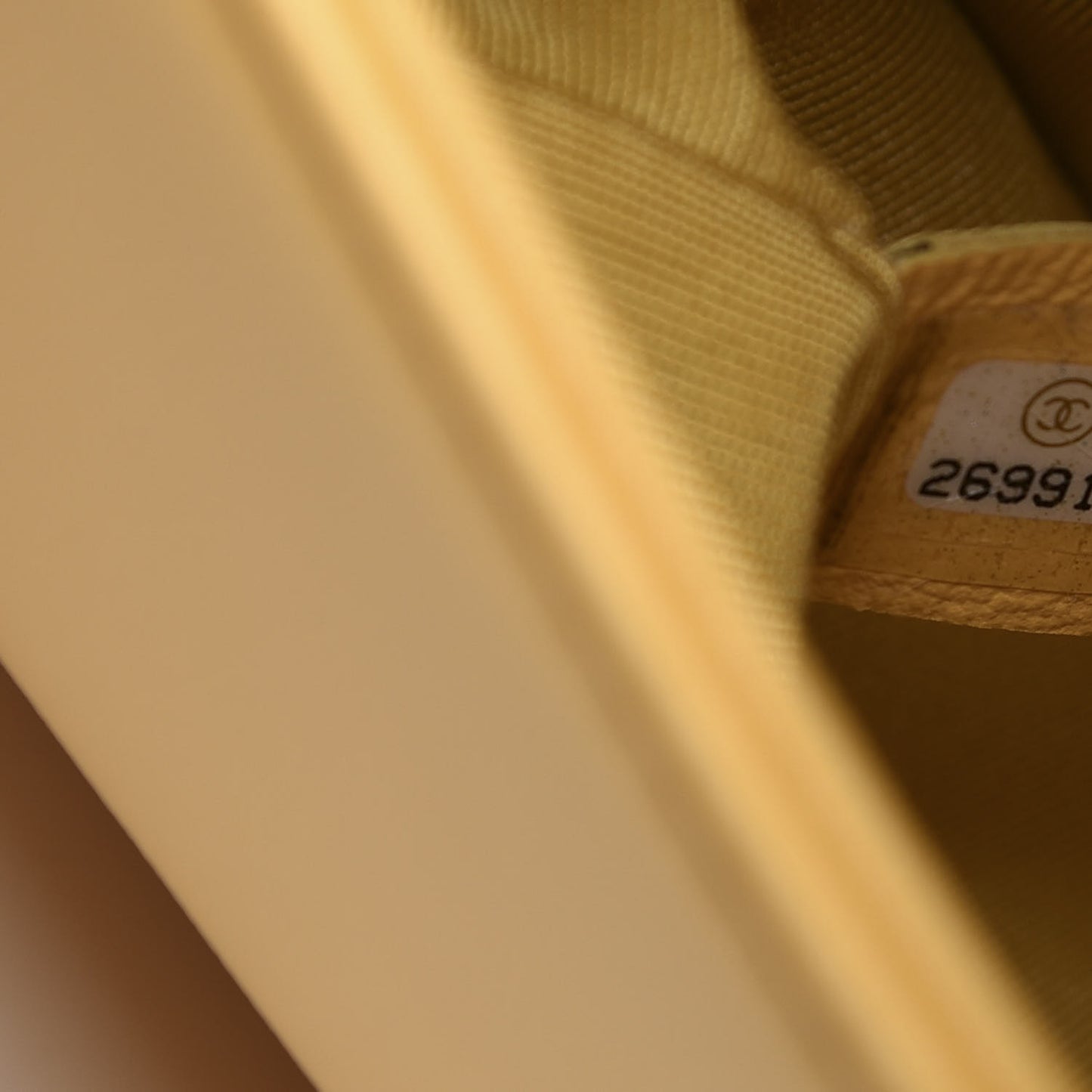 Calfskin Quilted Medium Boy Flap Yellow