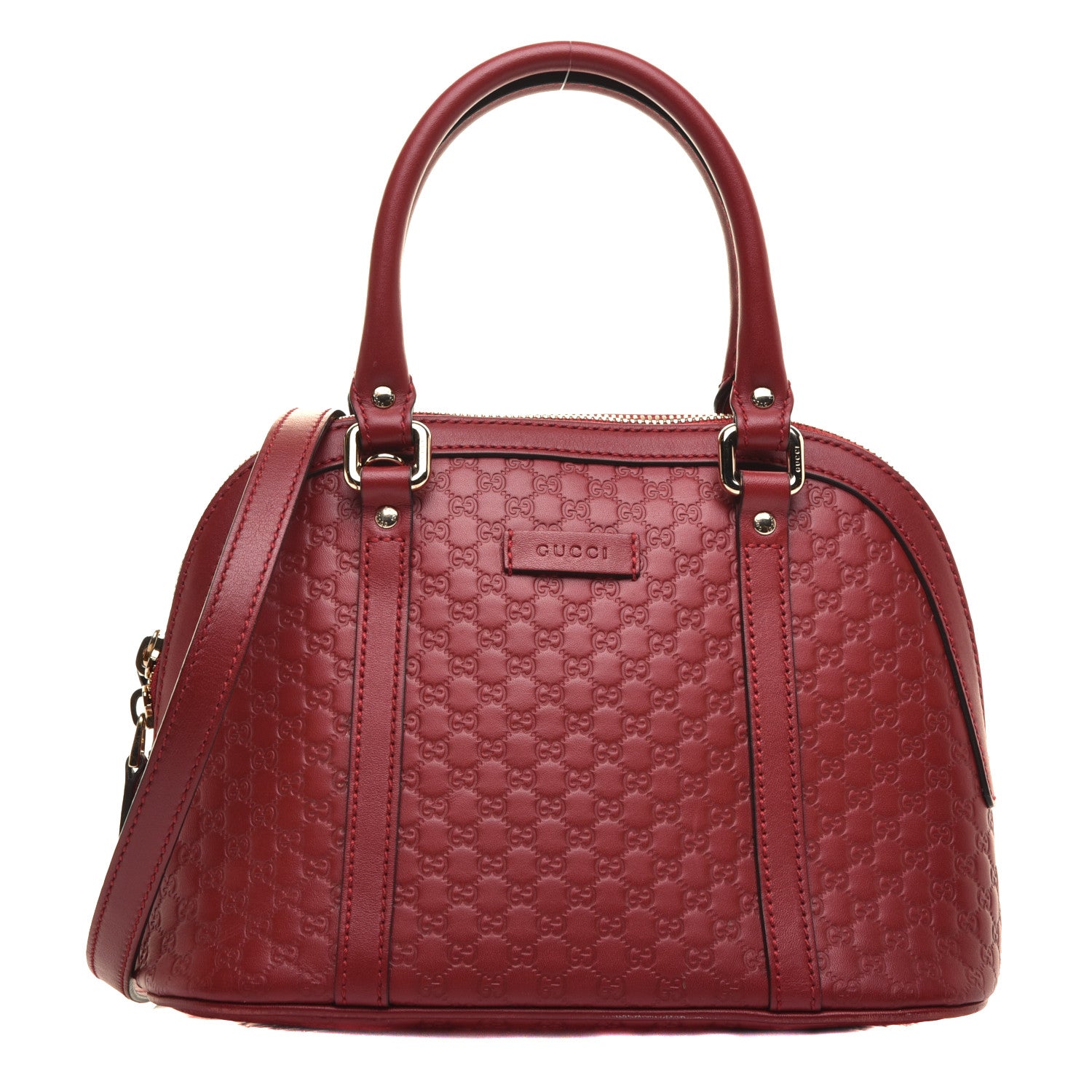 Gucci Soft Microguccissima Mini Dome Bag Rosso 1 of 11