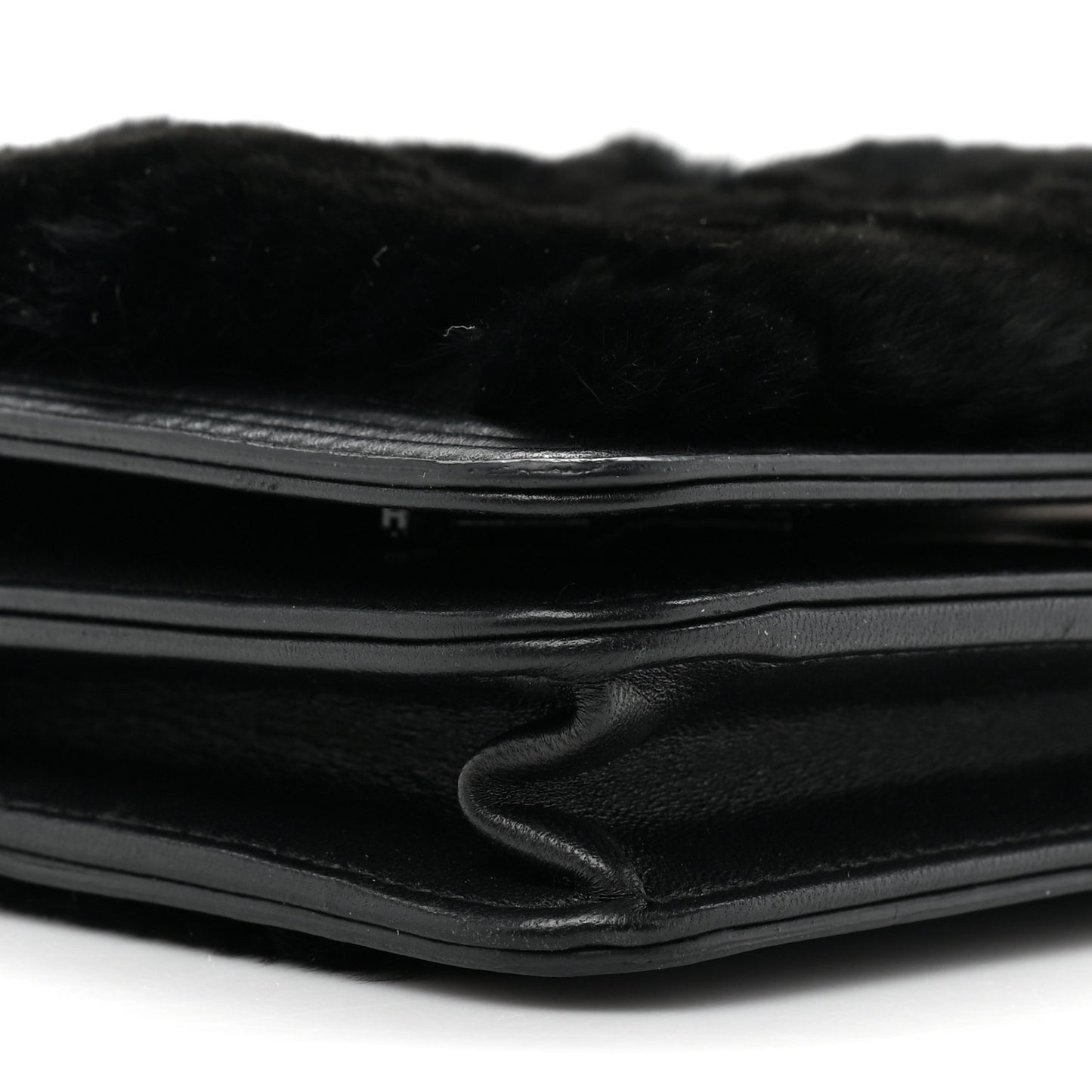 Orylag Lambskin Boy Wallet On Chain WOC Black
