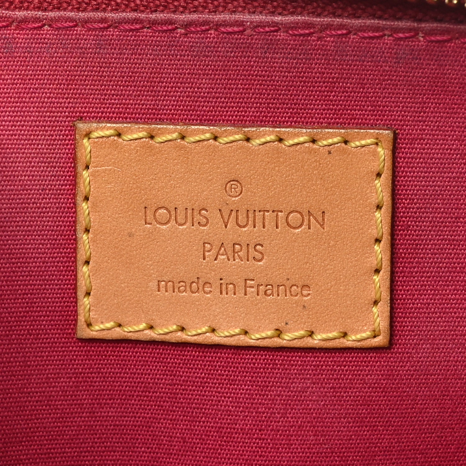 Louis Vuitton Vernis Alma BB Rose Indien 6 of 8