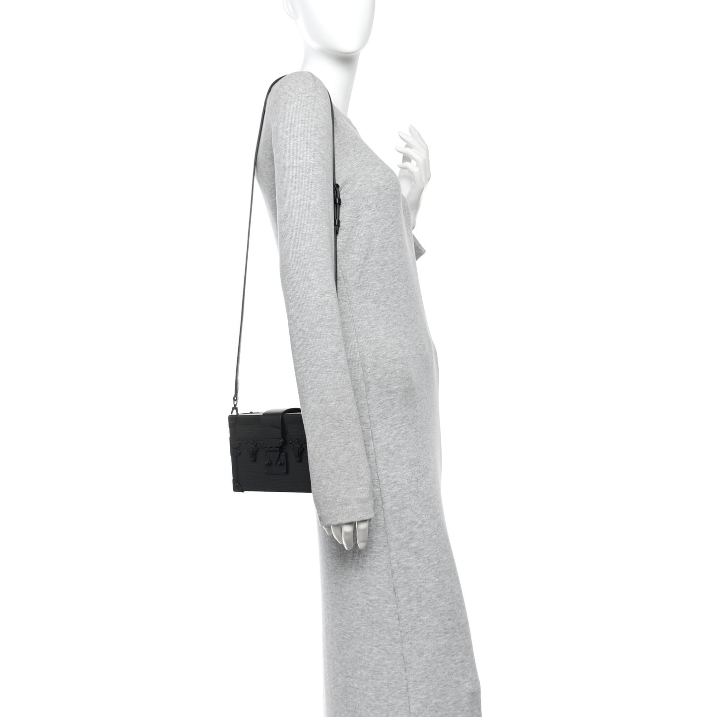 Epi Monochrome Petite Malle Black