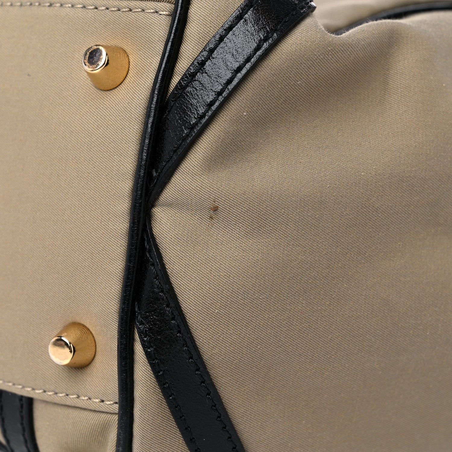 Burberry Canvas Calfskin Canterbury Tote Beige 14 of 17