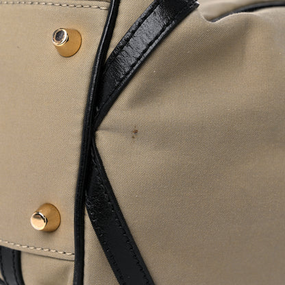Burberry Canvas Calfskin Canterbury Tote Beige 14 of 17