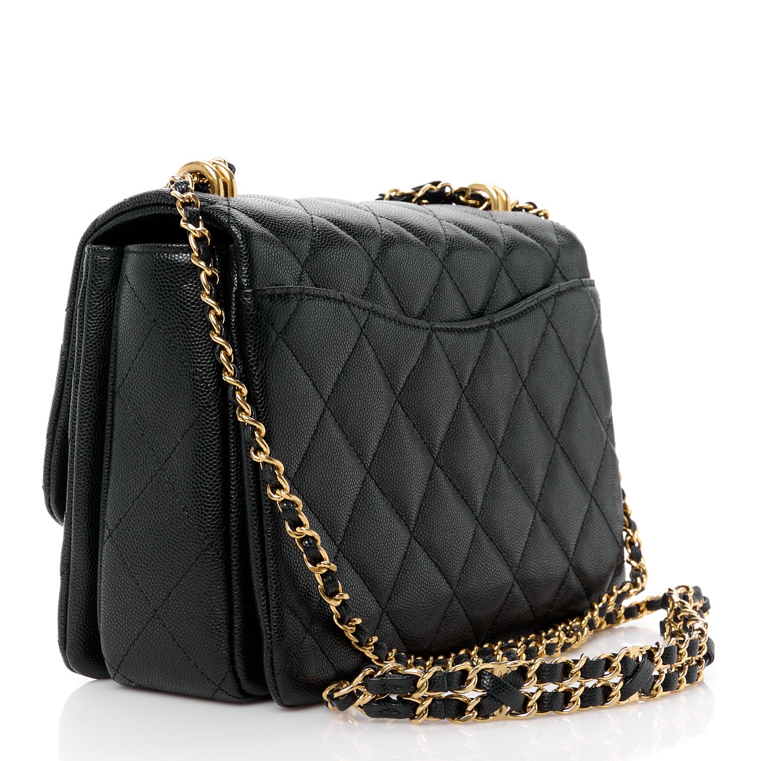 Chanel Caviar Quilted Coco First Flap Black 3 of 11
