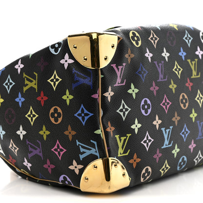 Louis Vuitton Monogram Multicolor Speedy 30 Black 10 of 11