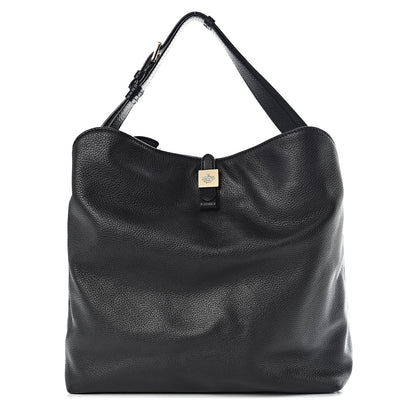 Mulberry Soft Small Grain Calfskin Tessie Tote Black 1 of 10