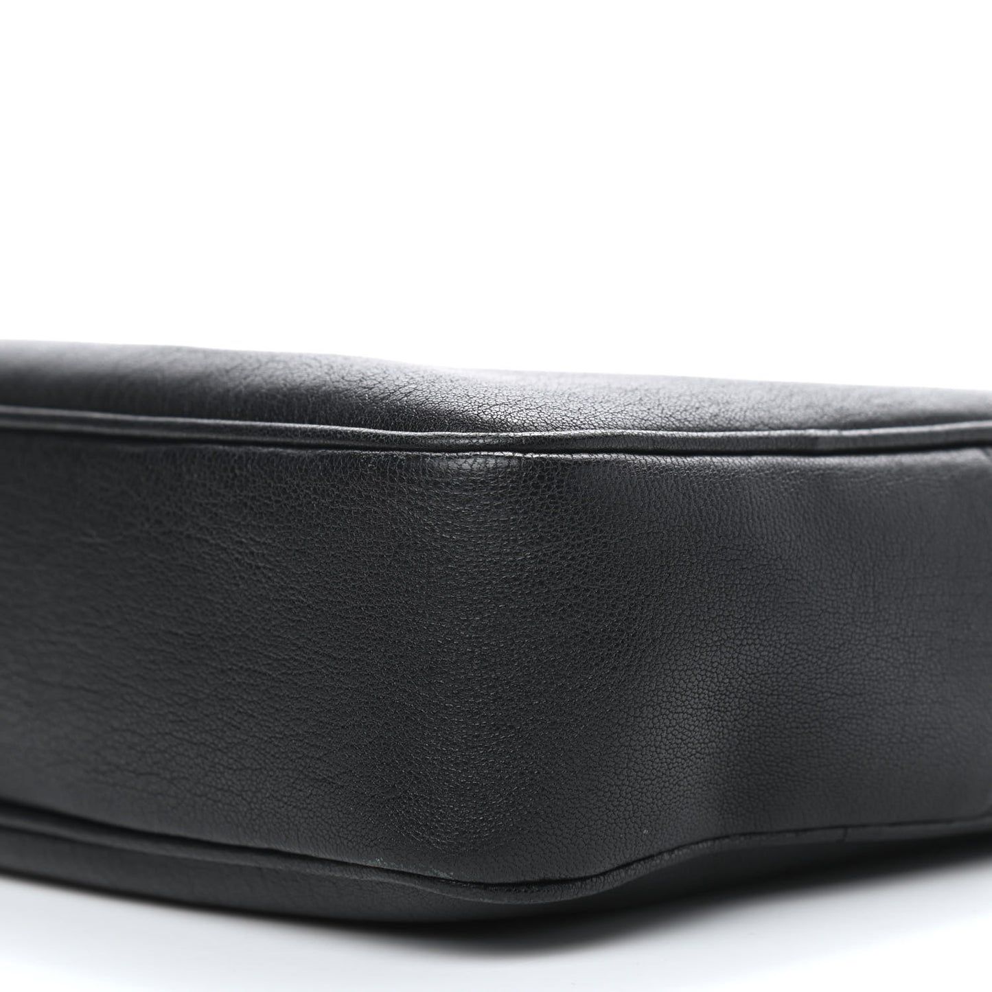 Lambskin Monogram Small Lou Camera Bag Black