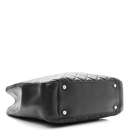 Chanel Lambskin Quilted Large Chanel 19 Shopping Tote Black 4 of 11