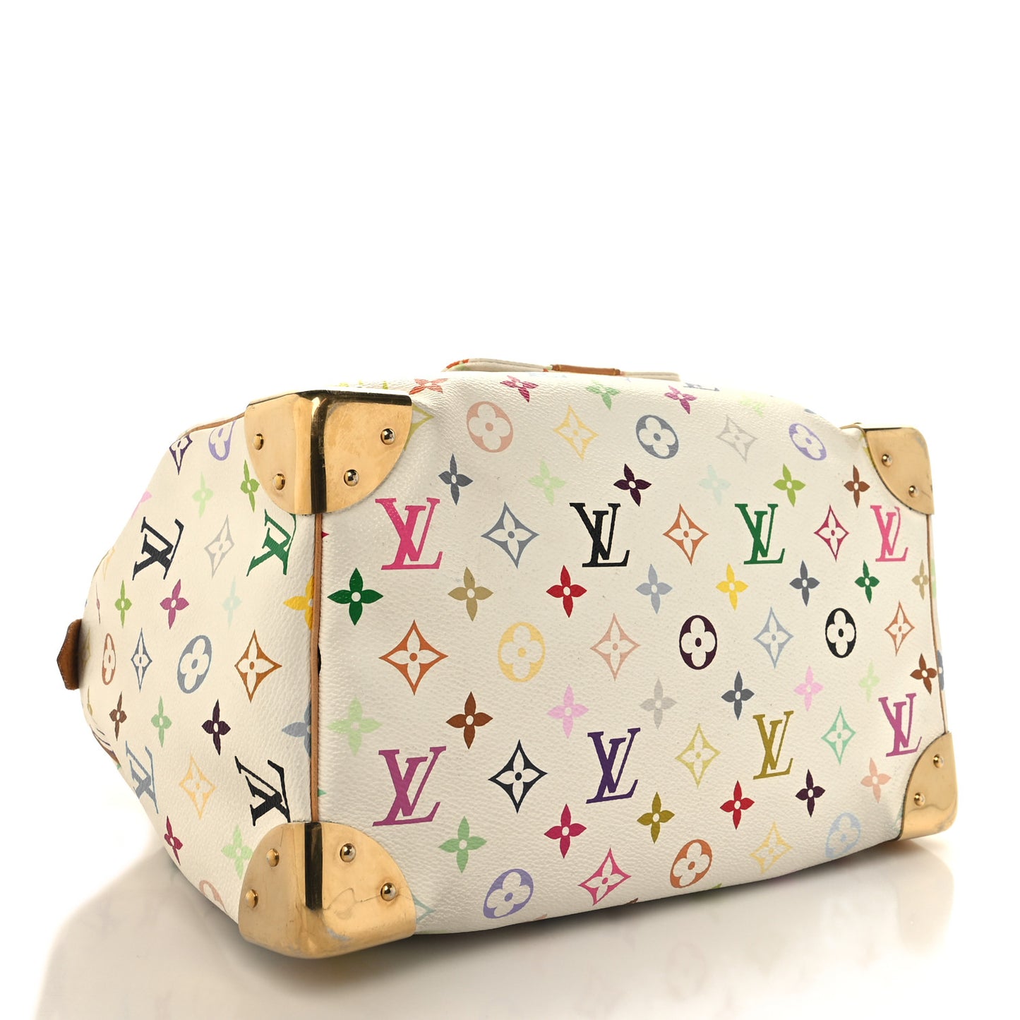 Monogram Multicolor Speedy 30 White