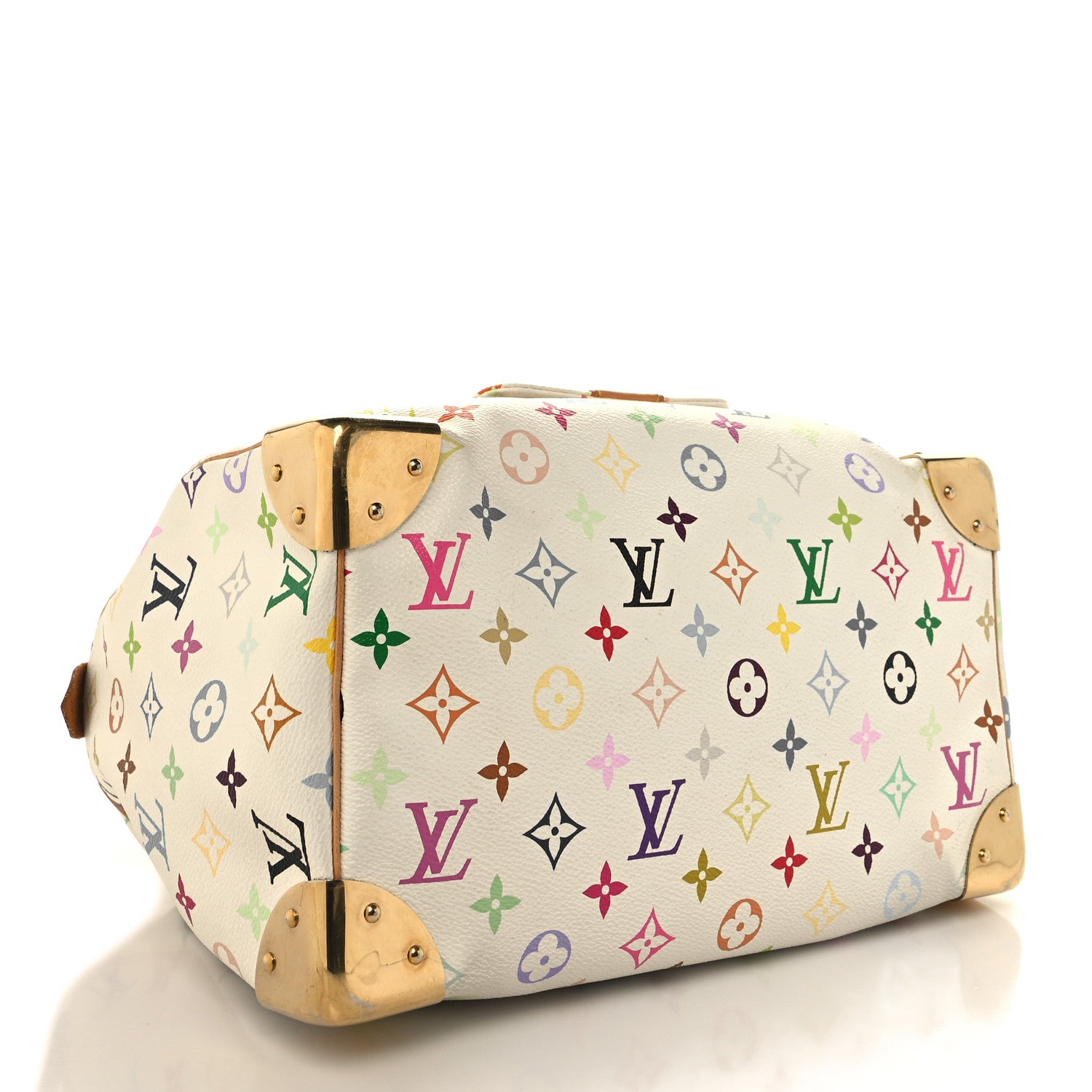 Louis Vuitton Monogram Multicolor Speedy 30 White 4 of 14