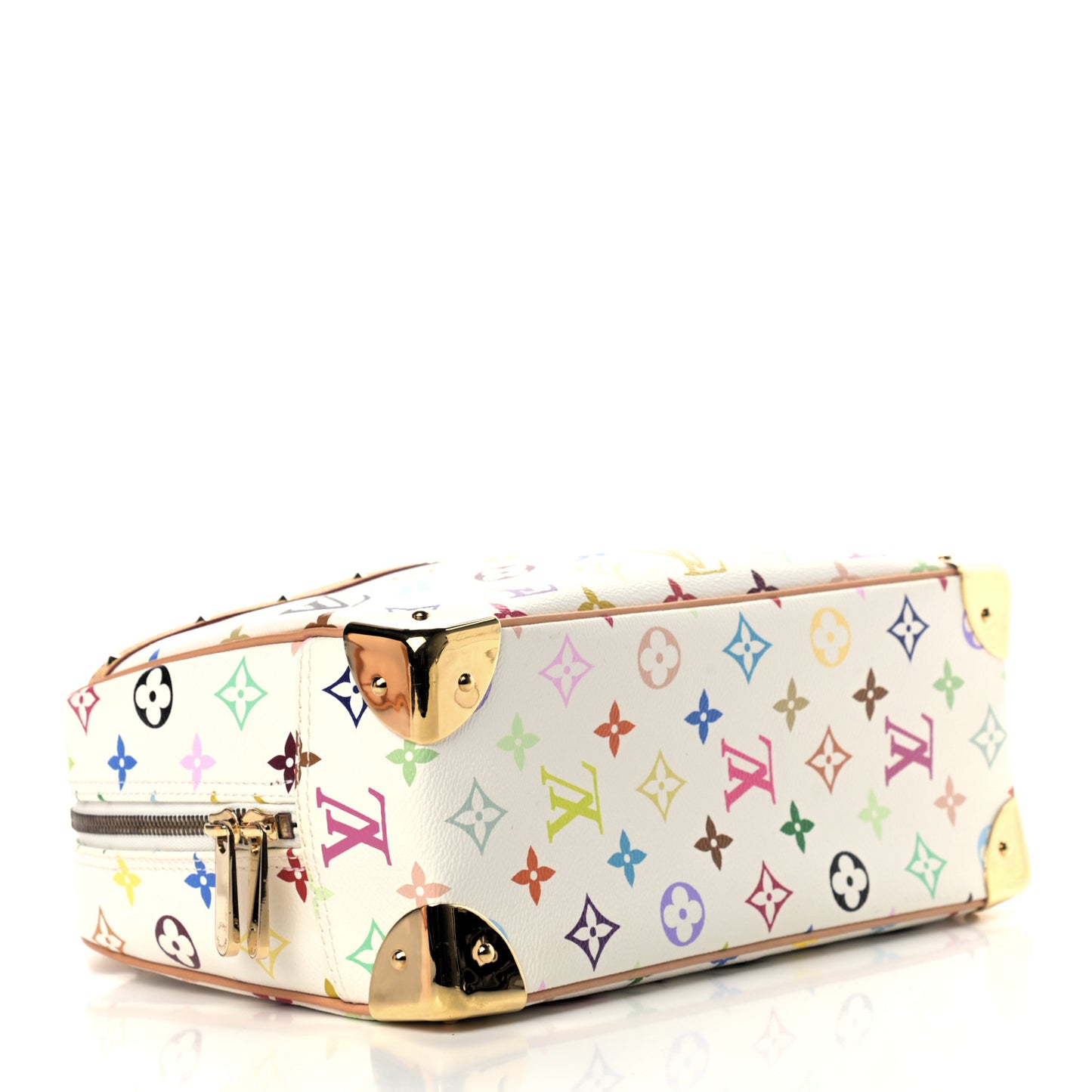 Monogram Multicolor Trouville White