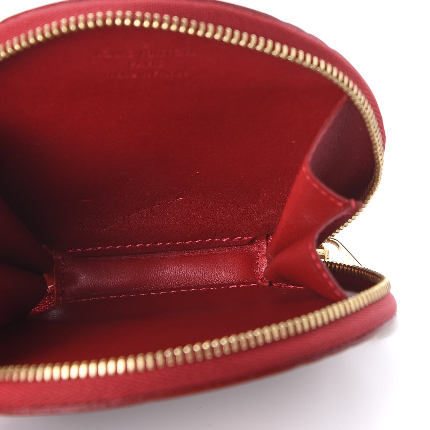 Louis Vuitton Vernis Animania Lapin Bunny Round Coin Purse Pomme D'Amour 6 of 8