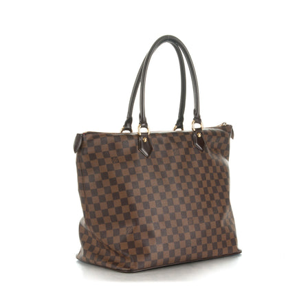 Louis Vuitton Damier Ebene Saleya GM 3 of 9