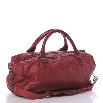 Balenciaga Chevre Classic Hardware Twiggy Rouge Grenat 3 of 9