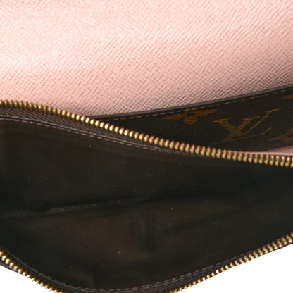 Louis Vuitton Monogram Emilie Wallet Rose Ballerine 5 of 9