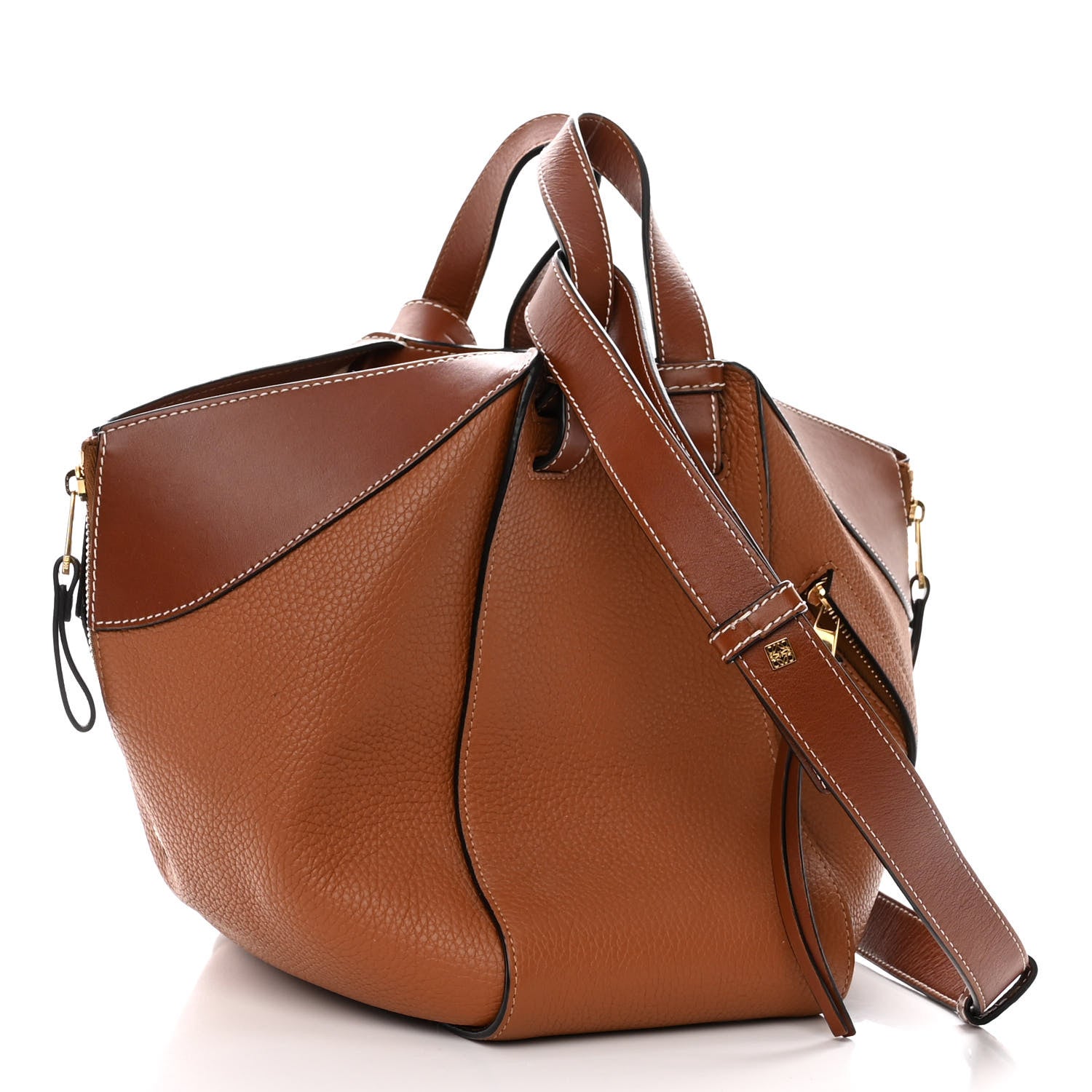 Loewe Calfskin Small Hammock Shoulder Bag Tan 2 of 11