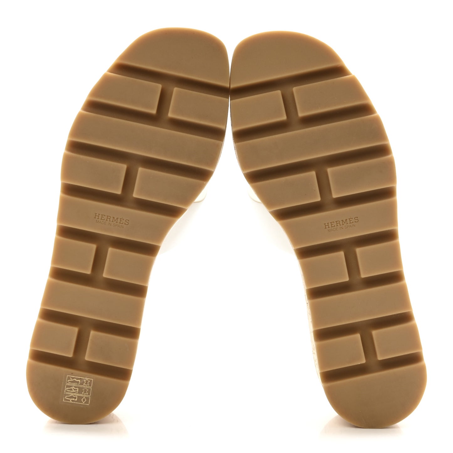 Calfskin Cork Eze 30 Sandals 39 White