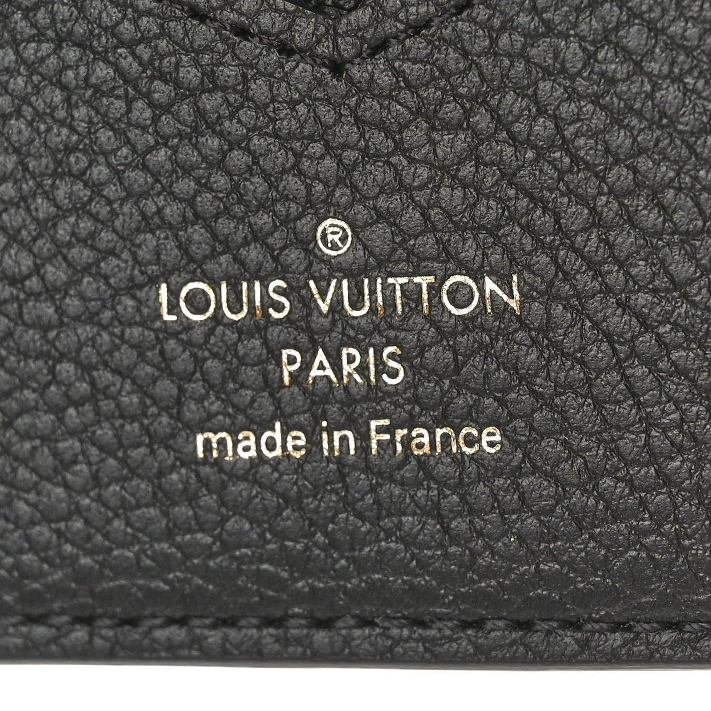 Empreinte Monogram Passport Cover Black