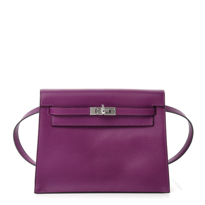 Hermes Evercolor Kelly Danse II Belt Bag Anemone 1 of 10