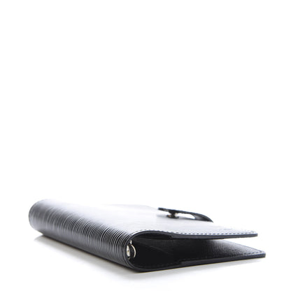 Louis Vuitton Epi Small Ring Agenda Cover Black 4 of 9