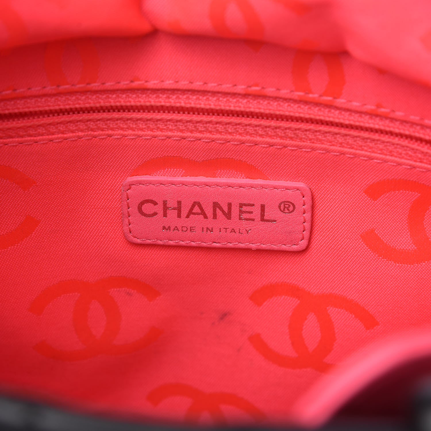 Chanel Calfskin Quilted Medium Cambon Tote Black 8 of 10