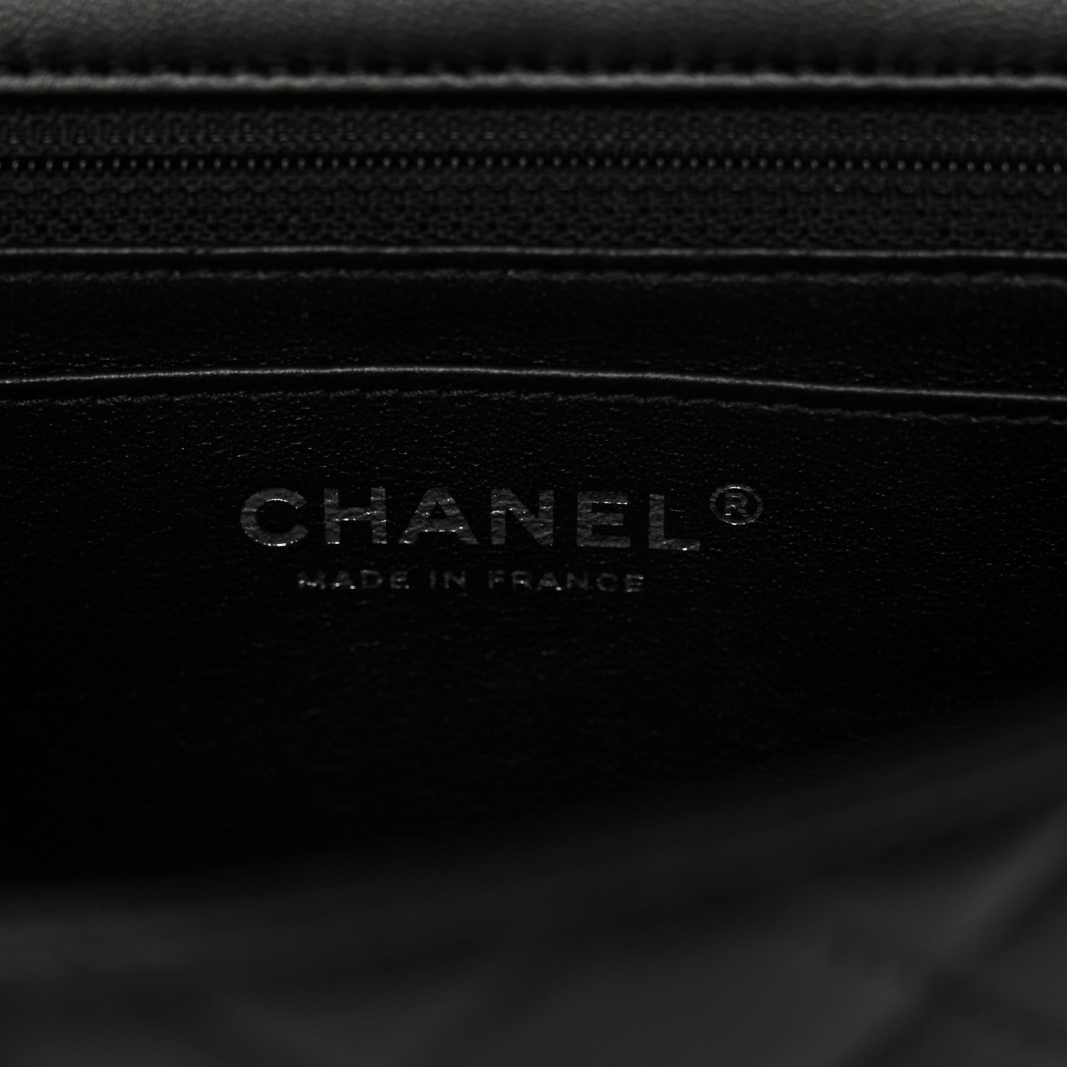 Chanel Lambskin Quilted Mini Rectangular Flap Black 6 of 10