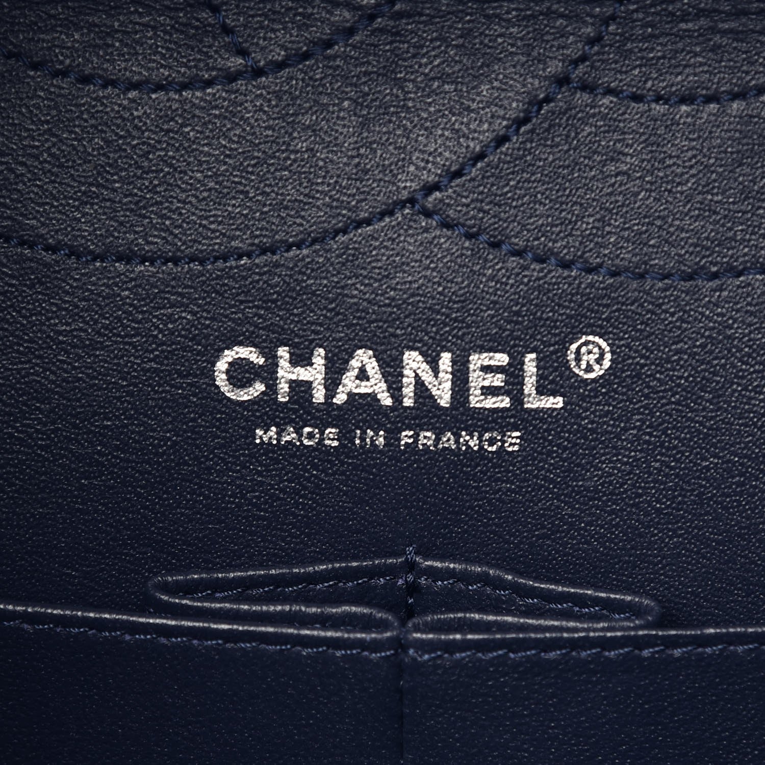 Chanel Caviar Quilted 2.55 Reissue 227 Flap Navy 7 of 8