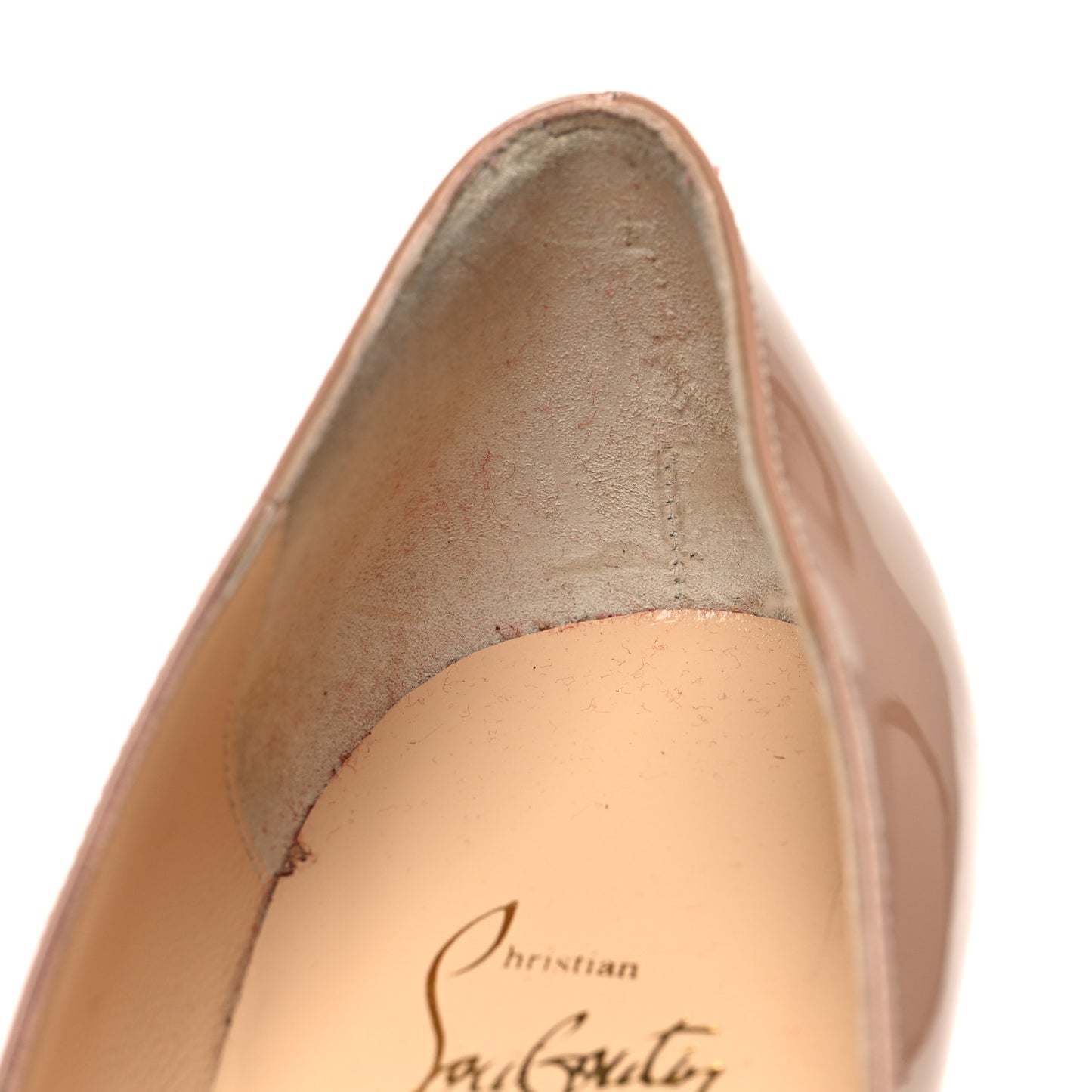 Patent Pigalle Follies 100 Pumps 40.5 Nude