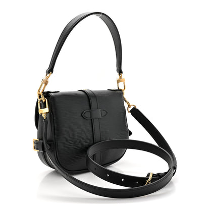 Louis Vuitton Epi Saumur BB Black 3 of 10